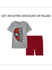Boys Set of Shorts and Tee