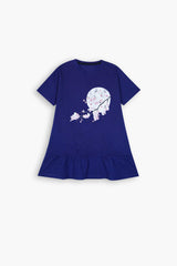 Girls Blue Full MoonTop