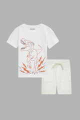 Boys Set of Shorts and Tee