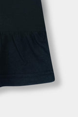 Girls Black Minnie Top