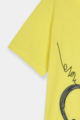 Boys Yellow Rock Tee