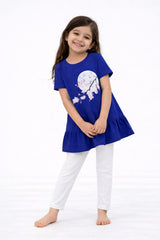 Girls Blue Full MoonTop