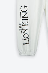 Disney Lion King Kids Tracksuit – Simba Print | 100% Cotton Terry