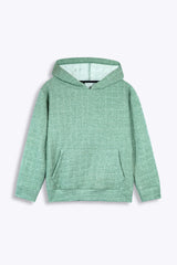 Unisex Kids Quilted Hoodie – Sage Green