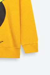 Pikachu Fleece Tracksuit – Yellow Hoodie & Black Wide Leg Pants