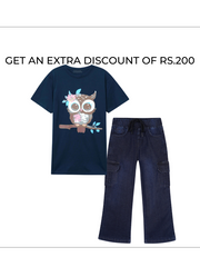 Girls Set of Pant and Tee