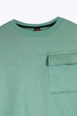 Kids Utility Fleece Tracksuit – Mint Green