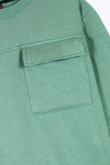 Kids Utility Fleece Tracksuit – Mint Green