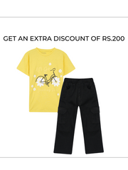 Girls Set of Pant and Tee