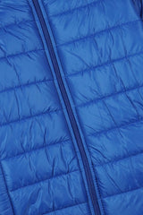 Kids Royal Blue Puffer Jacket | Warm Winter Hooded Coat | Lightweight Insulated Outerwear