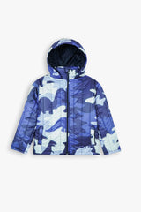 Kids Camouflage Puffer Jacket | Winter Hooded Coat | Warm & Lightweight Outerwear