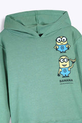 Kids Minions Hoodie & Jogger Set – 100% Cotton Fleece