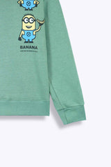 Kids Minions Hoodie & Jogger Set – 100% Cotton Fleece