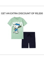 Boys Set of Shorts and Tee