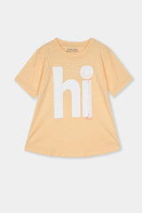 Girls Yellow A Line Hi Top