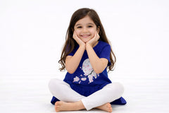 Girls Blue Full MoonTop