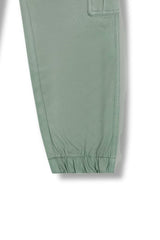 Boys Jogger Cotton 6 Pocket  Cargo Trouser  Olive Color