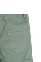 Boys Jogger Cotton 6 Pocket  Cargo Trouser  Olive Color