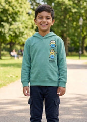 Kids Minions Hoodie & Jogger Set – 100% Cotton Fleece