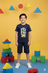 Boys Navy Blue Donald Duck Tee